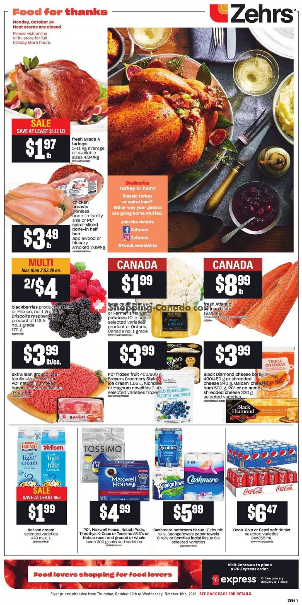 Zehrs flyer from Thursday October 10, 2019 to Wednesday October 16, 2019 - page 3