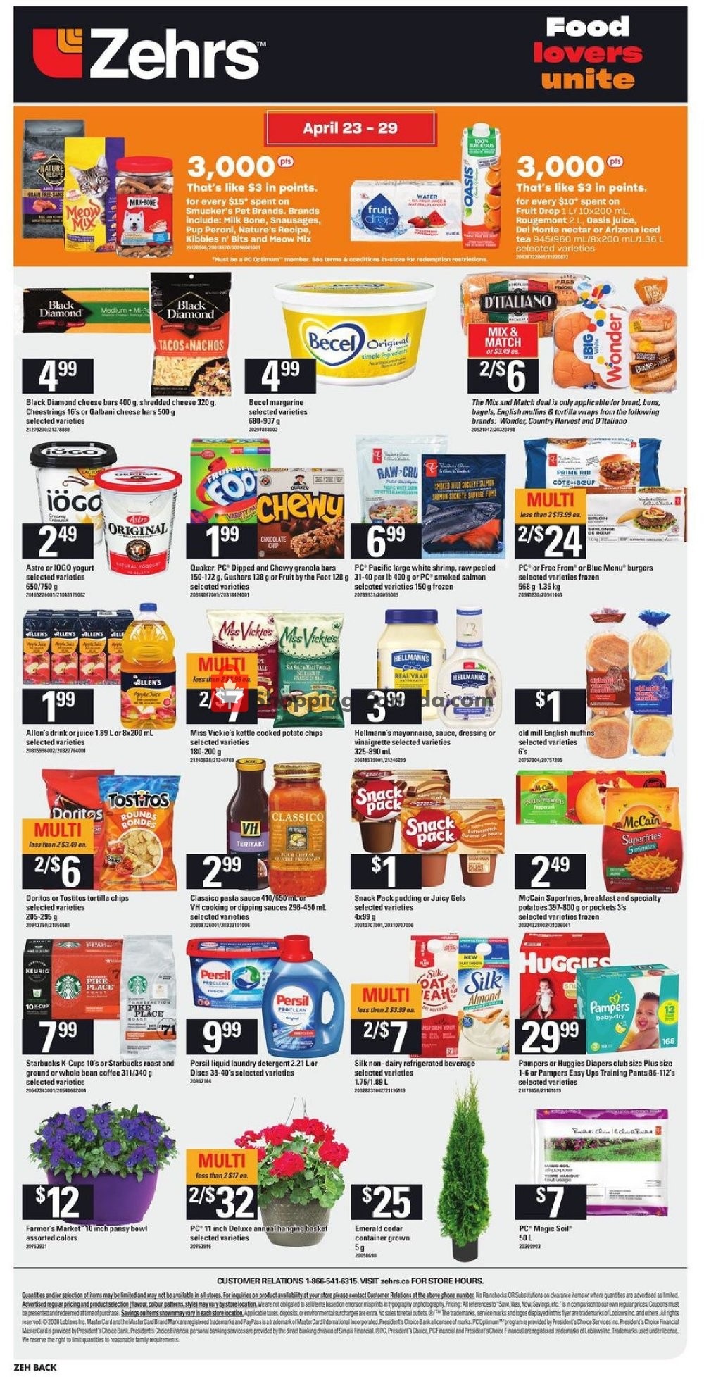Zehrs flyer from Thursday April 23, 2020 to Wednesday April 29, 2020 - page 2