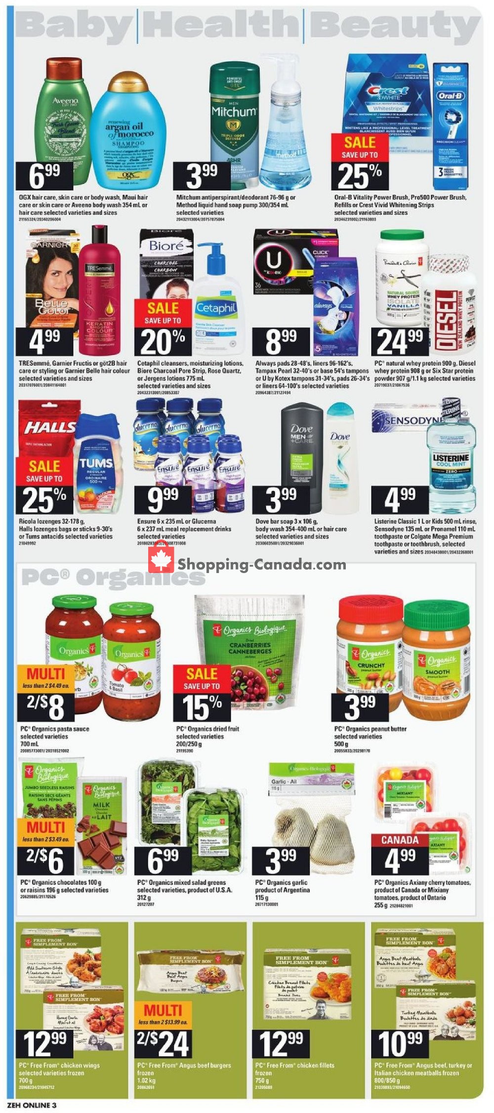 Zehrs flyer from Thursday April 23, 2020 to Wednesday April 29, 2020 - page 7
