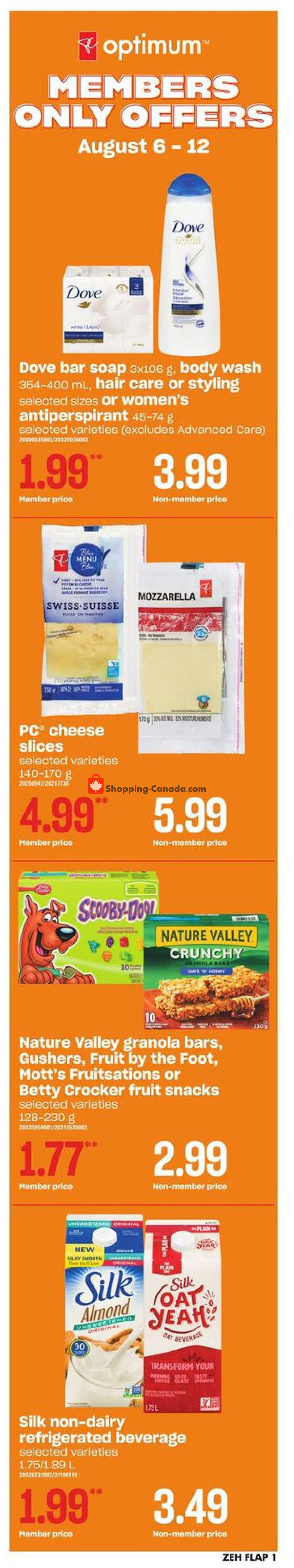 Zehrs Canada Flyer Food Lovers Unit August 6 August 12 2020