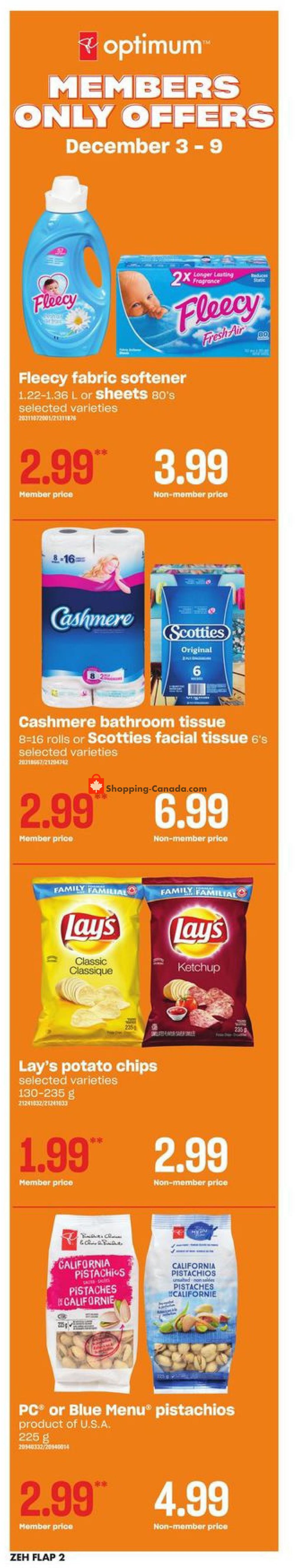 Zehrs Canada, flyer (Food Lovers Unit) December 3 December 9, 2020
