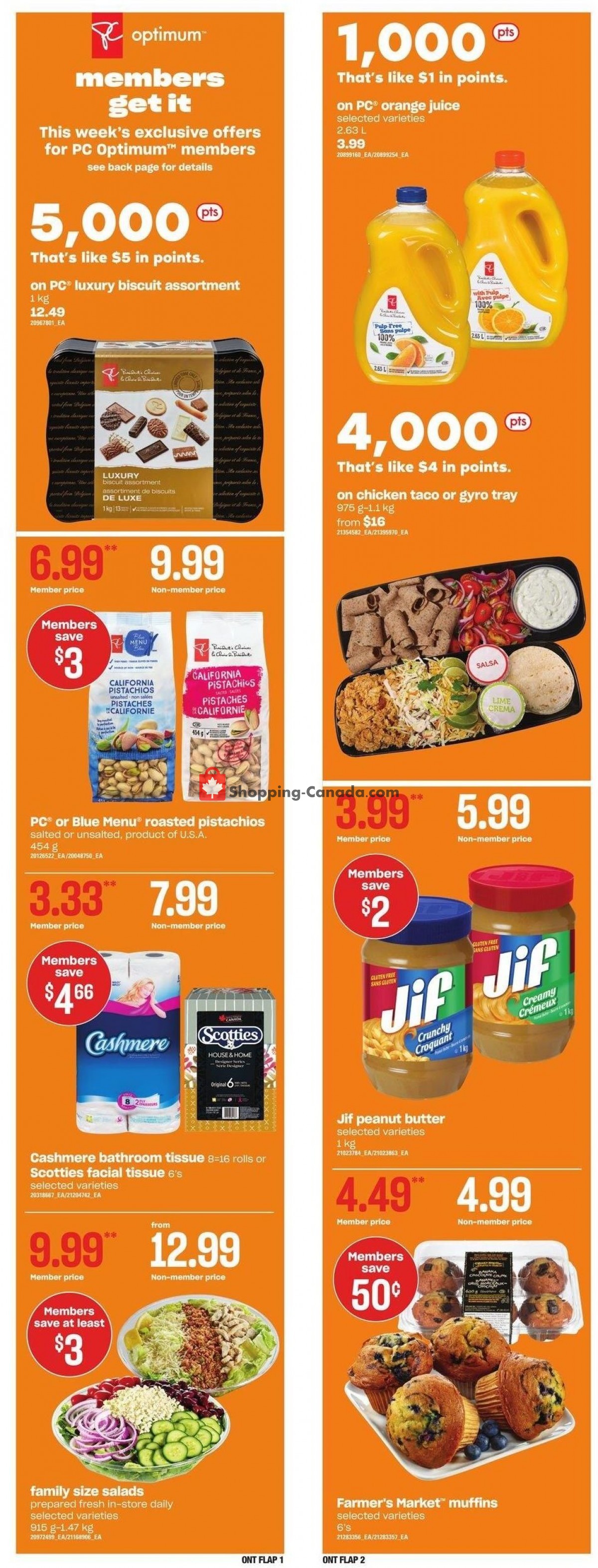 Zehrs Canada, flyer (Food Lovers Unit) December 9 December 15