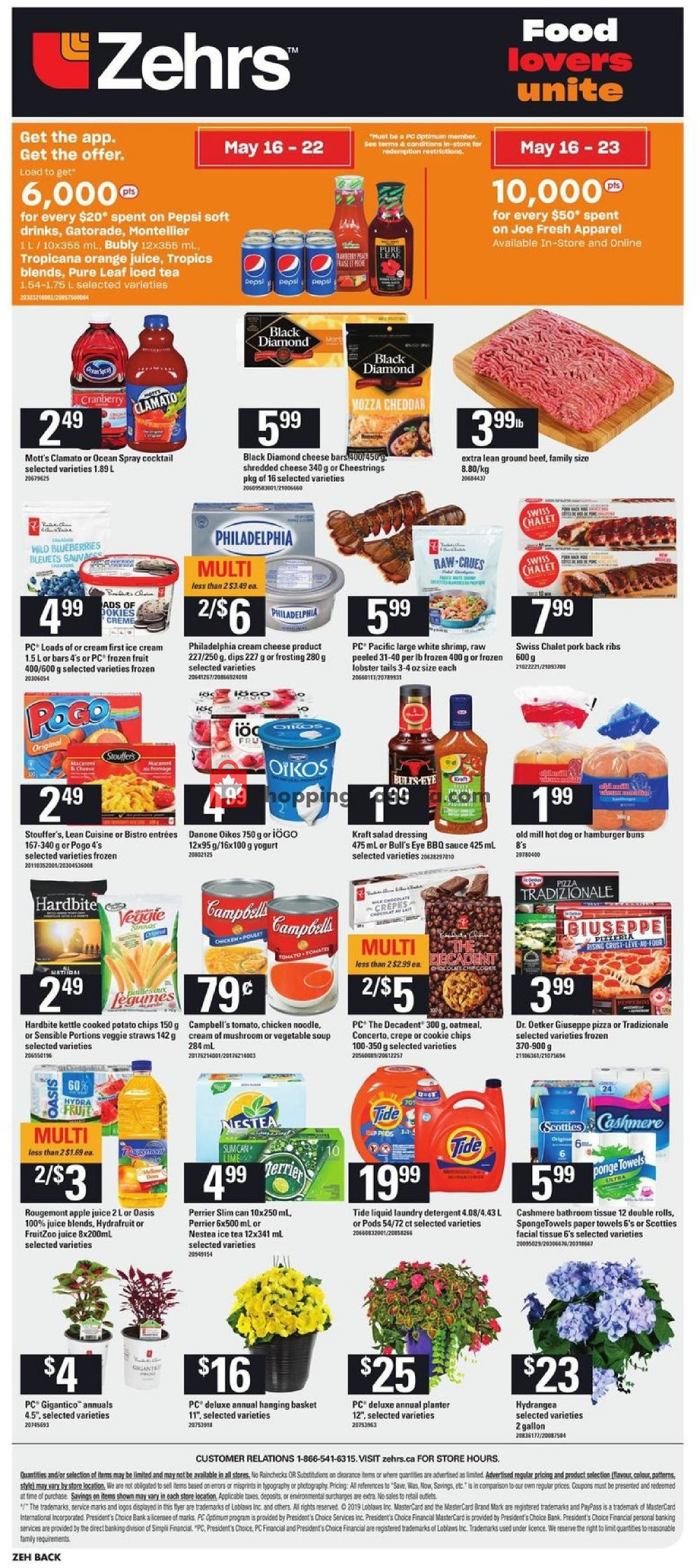 Zehrs flyer from Thursday May 16, 2019 to Wednesday May 22, 2019 - page 15
