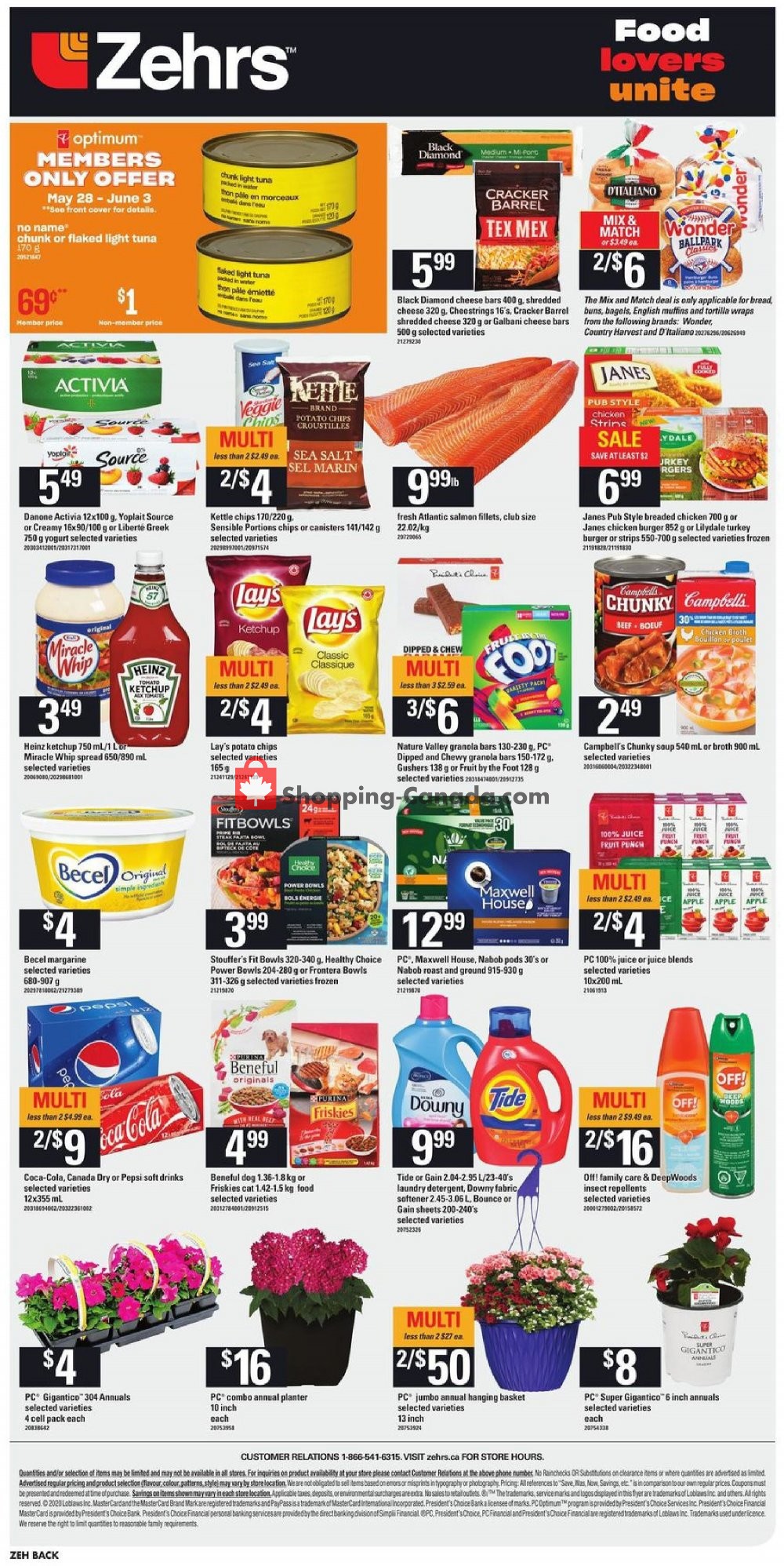 Zehrs flyer from Thursday May 28, 2020 to Wednesday June 3, 2020 - page 4