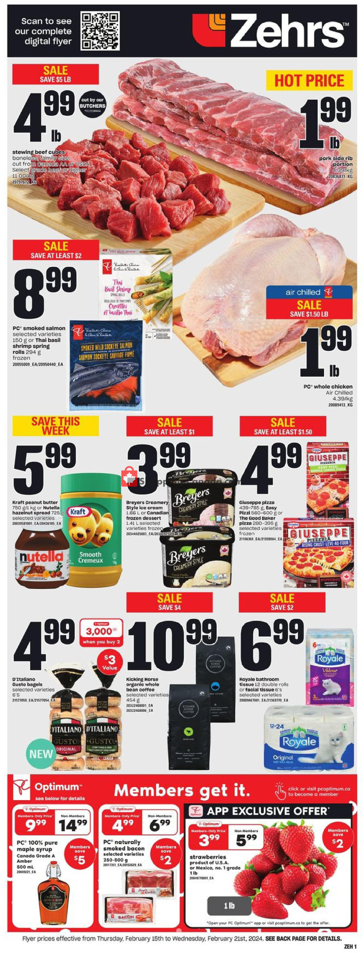 Zehrs flyer from Thursday February 15, 2024 to Wednesday February 21, 2024 - page 4