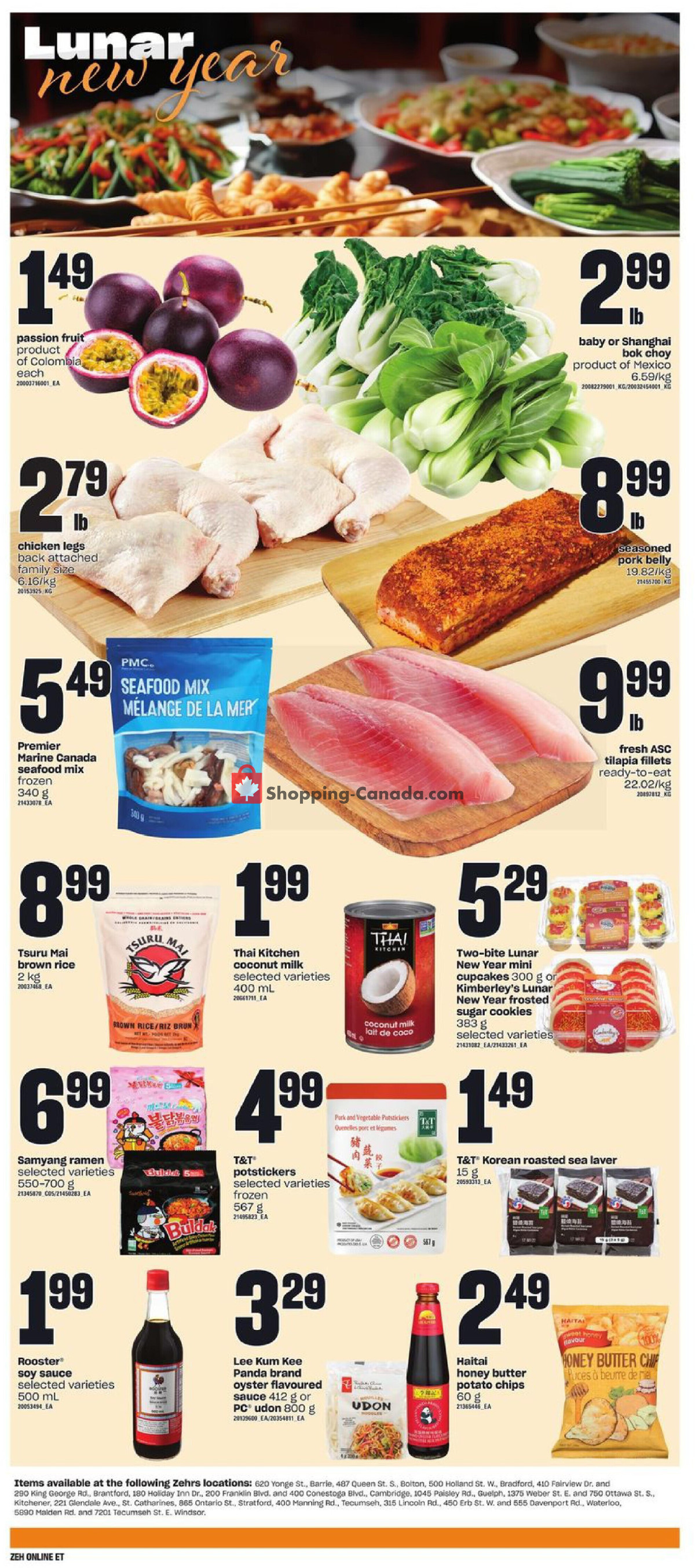 Zehrs flyer from Thursday January 18, 2024 to Wednesday January 24, 2024 - page 12