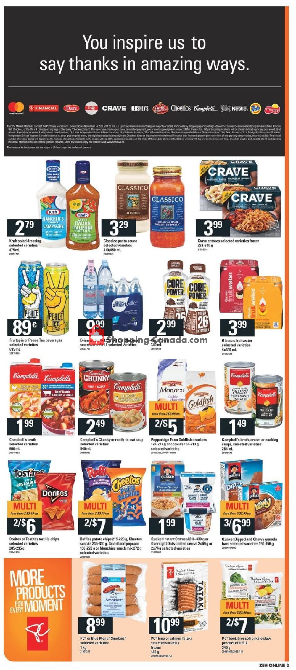 Zehrs flyer from Thursday October 25, 2018 to Wednesday October 31, 2018 - page 13