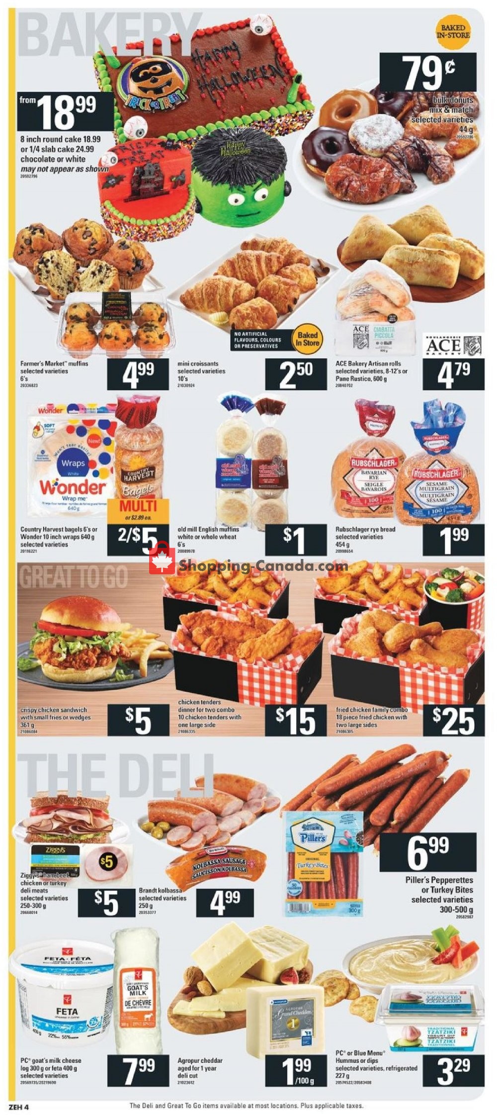 Zehrs flyer from Thursday October 25, 2018 to Wednesday October 31, 2018 - page 6
