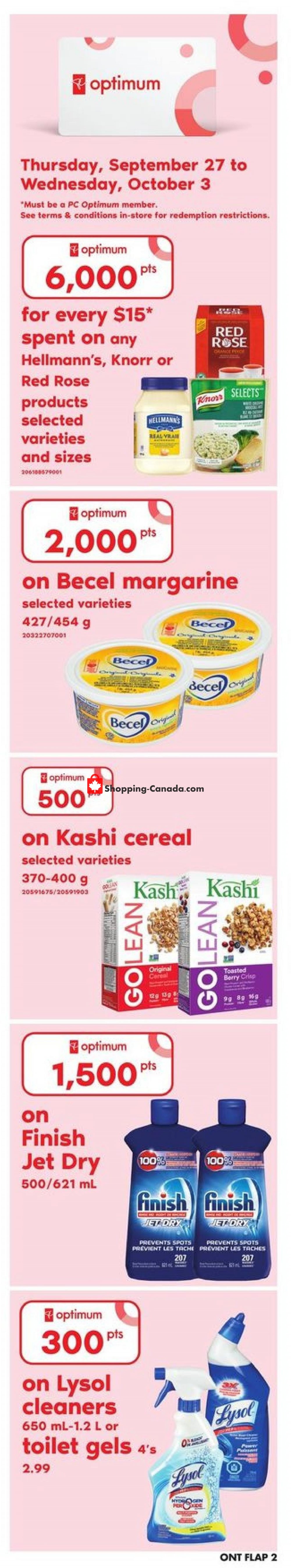 Zehrs flyer from Thursday September 27, 2018 to Wednesday October 3, 2018 - page 2