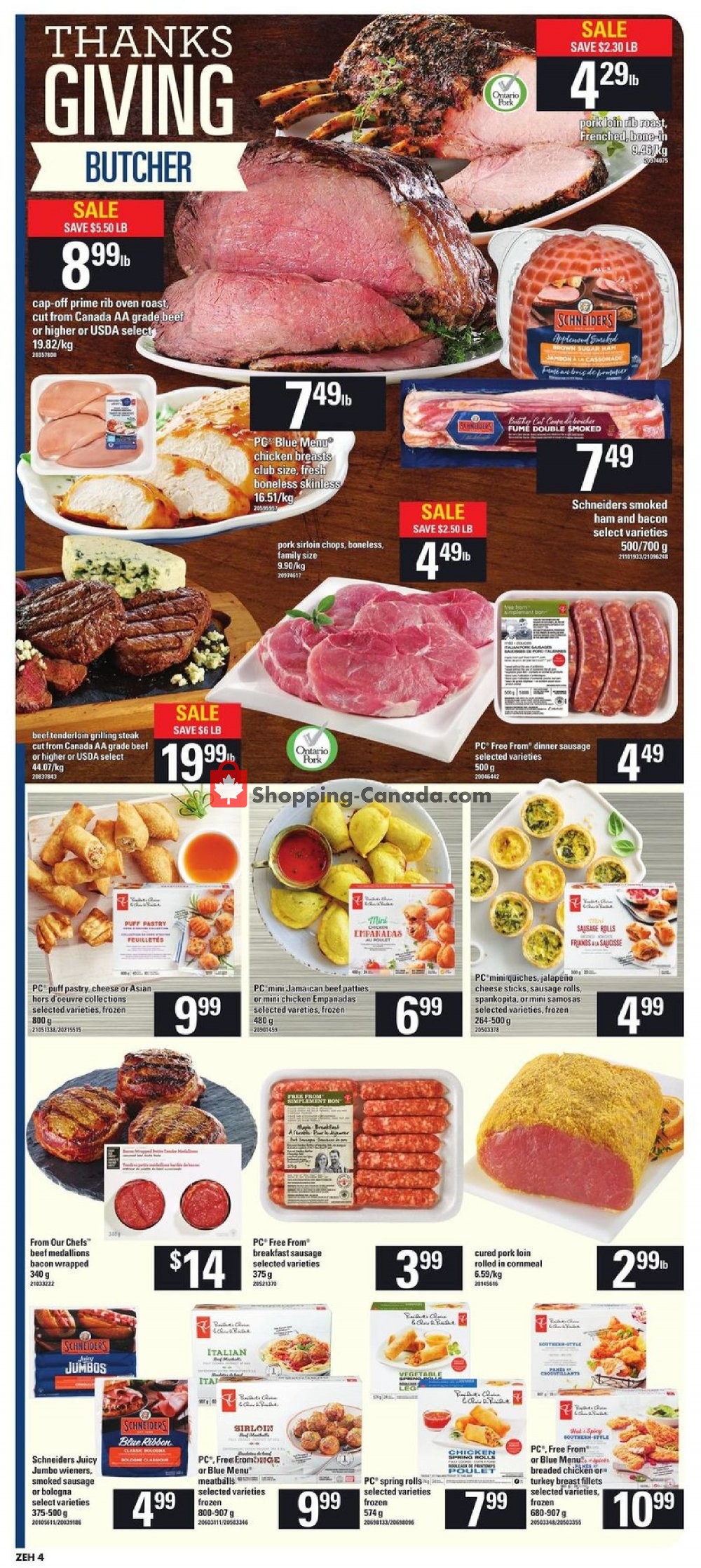 Zehrs flyer from Thursday September 27, 2018 to Wednesday October 3, 2018 - page 6