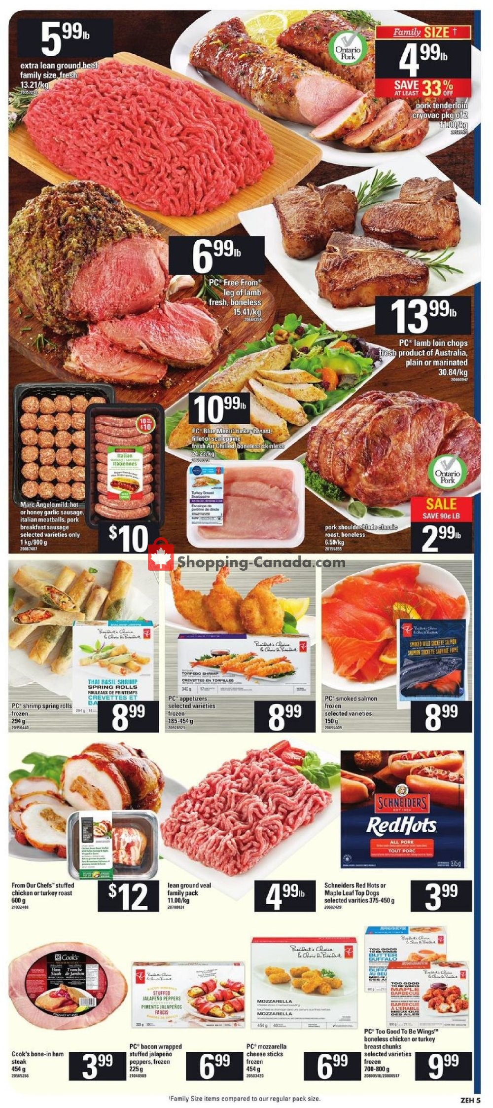 Zehrs flyer from Thursday September 27, 2018 to Wednesday October 3, 2018 - page 7