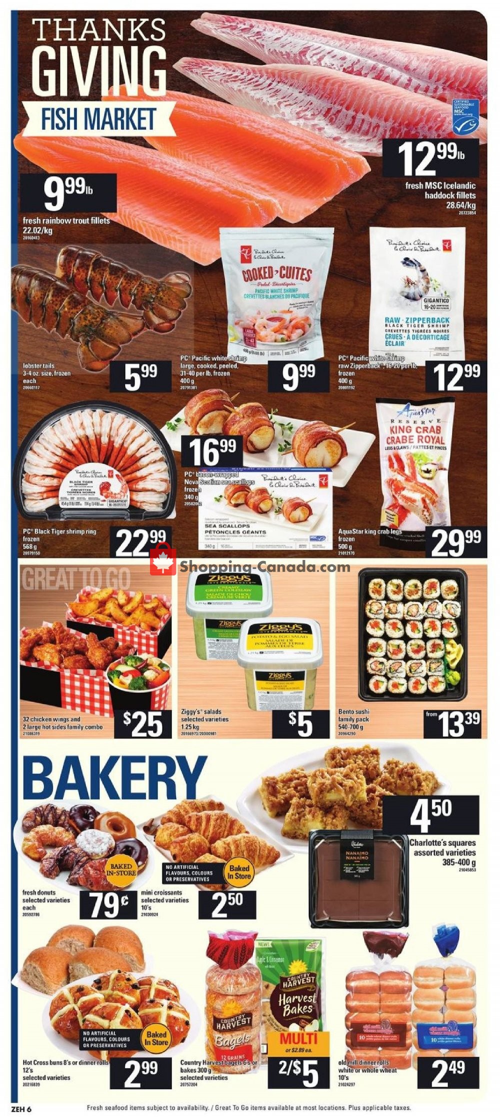 Zehrs flyer from Thursday September 27, 2018 to Wednesday October 3, 2018 - page 8