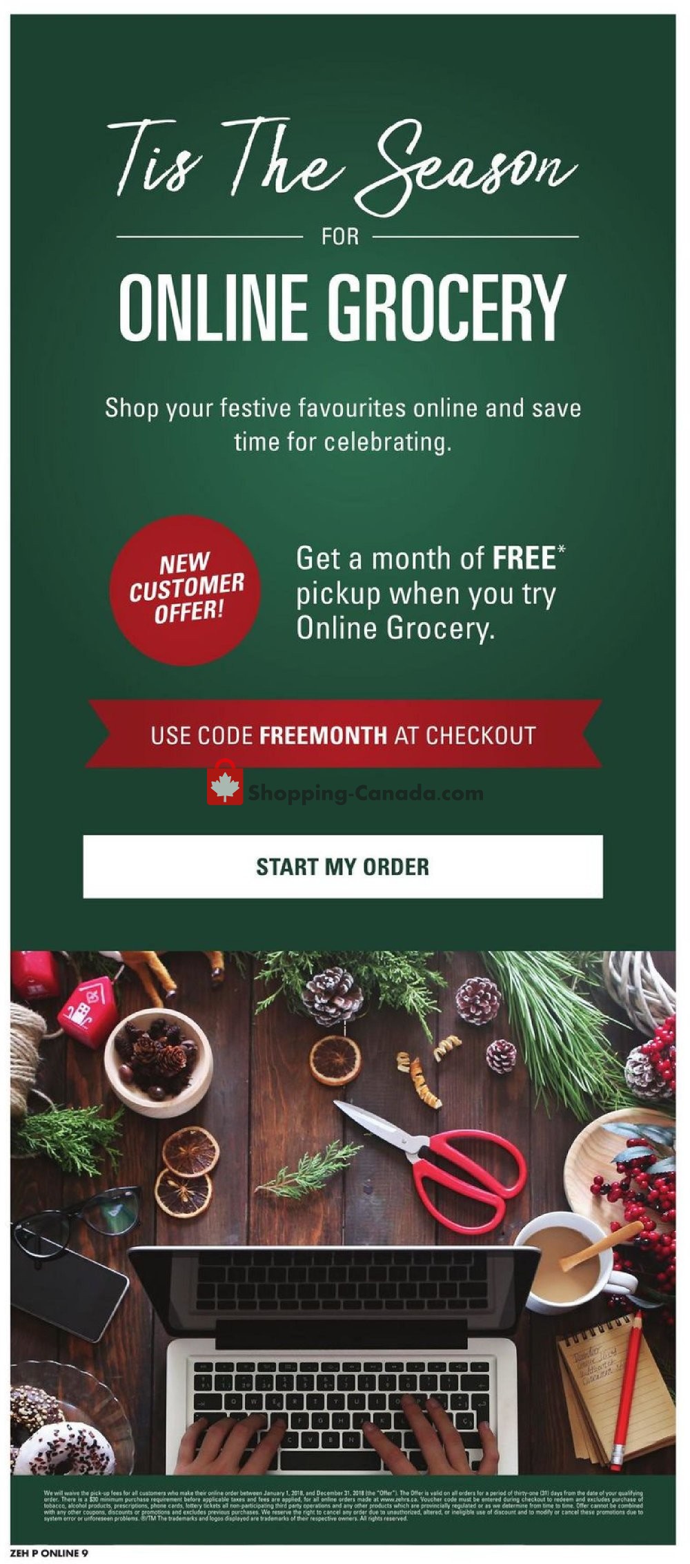 Zehrs flyer from Thursday November 29, 2018 to Wednesday December 5, 2018 - page 18