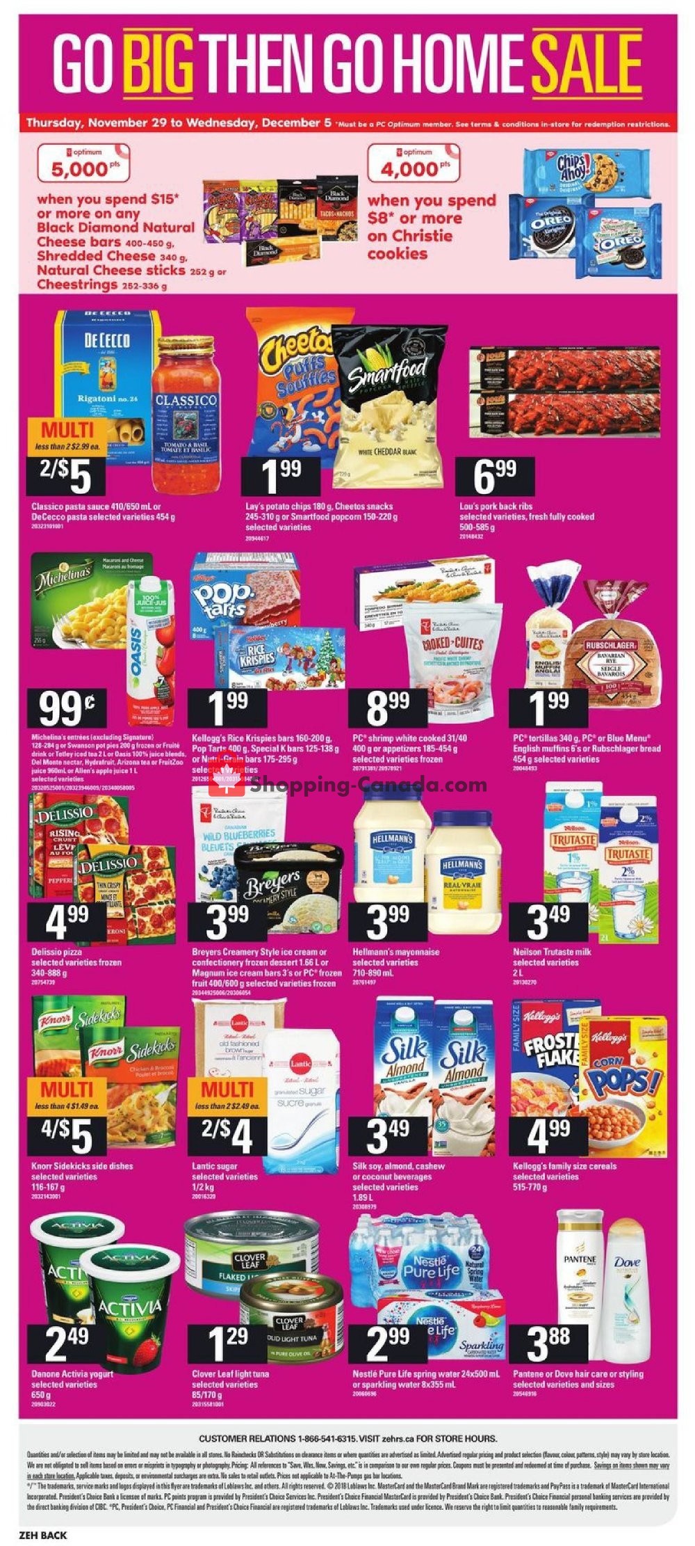 Zehrs flyer from Thursday November 29, 2018 to Wednesday December 5, 2018 - page 19