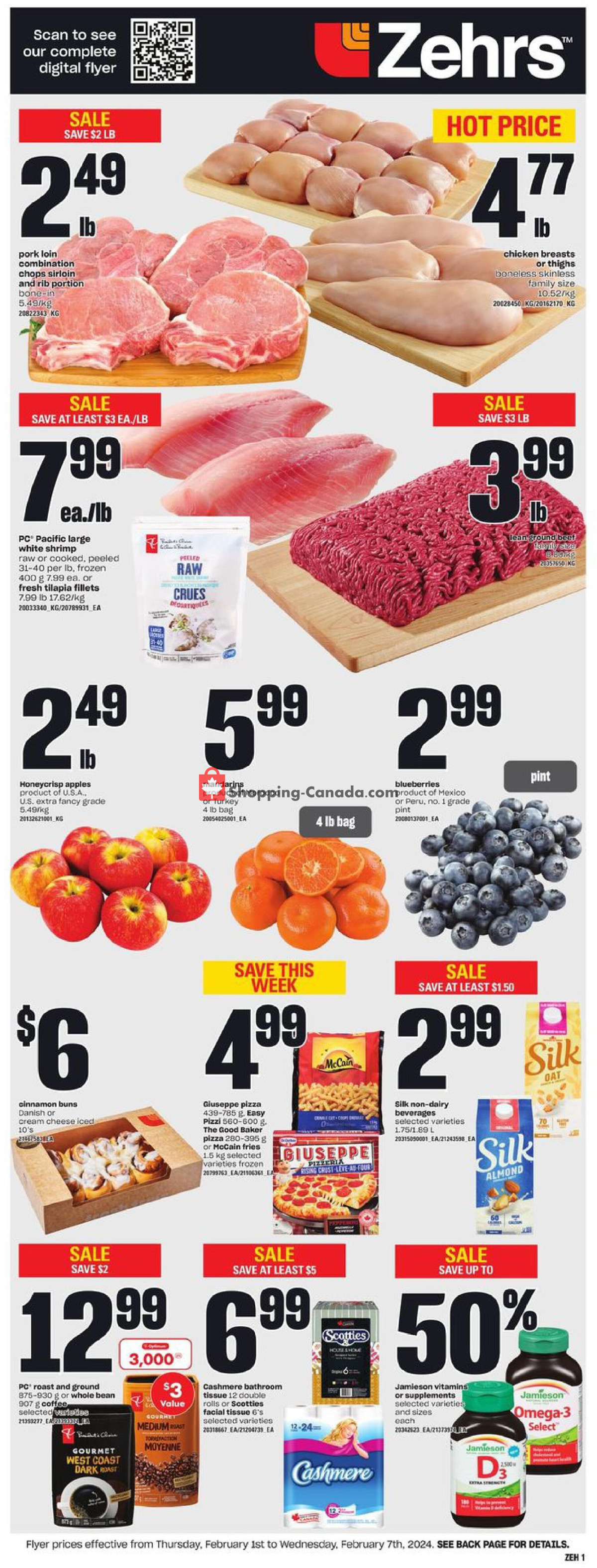 Zehrs flyer from Thursday February 1, 2024 to Wednesday February 7, 2024 - page 3
