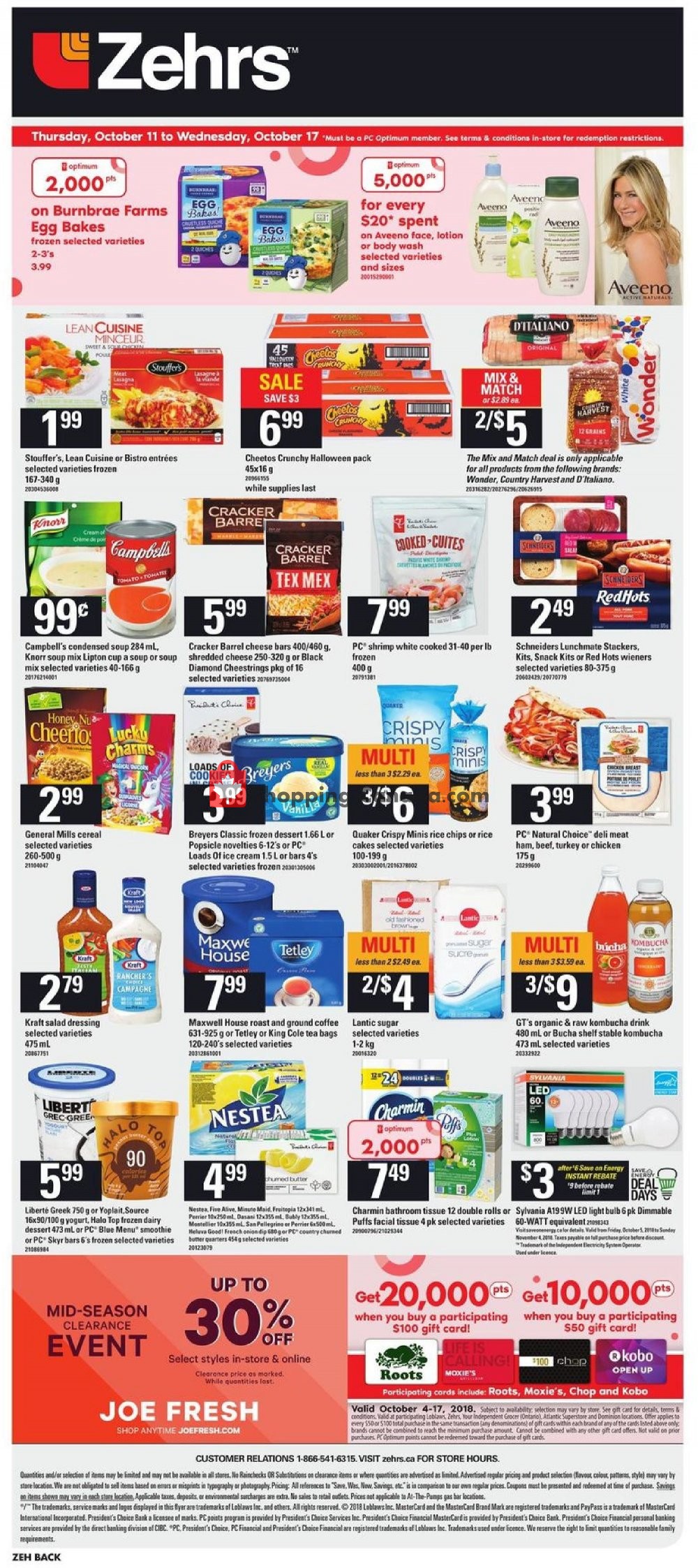 Zehrs flyer from Thursday October 11, 2018 to Wednesday October 17, 2018 - page 15