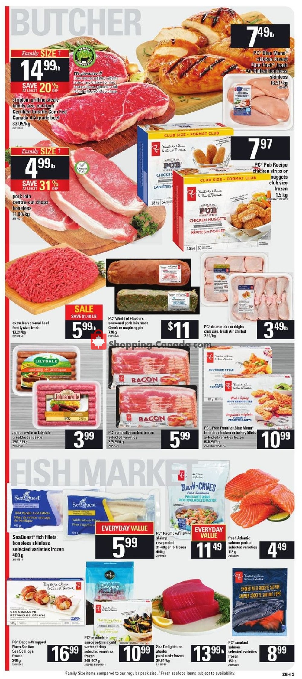 Zehrs flyer from Thursday October 11, 2018 to Wednesday October 17, 2018 - page 3