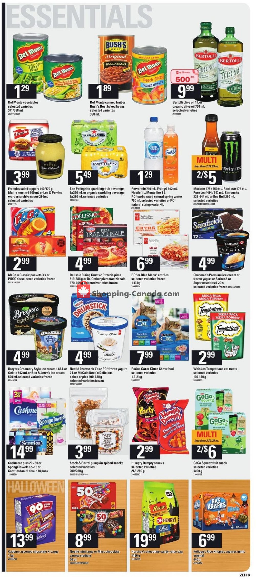 Zehrs flyer from Thursday October 11, 2018 to Wednesday October 17, 2018 - page 9