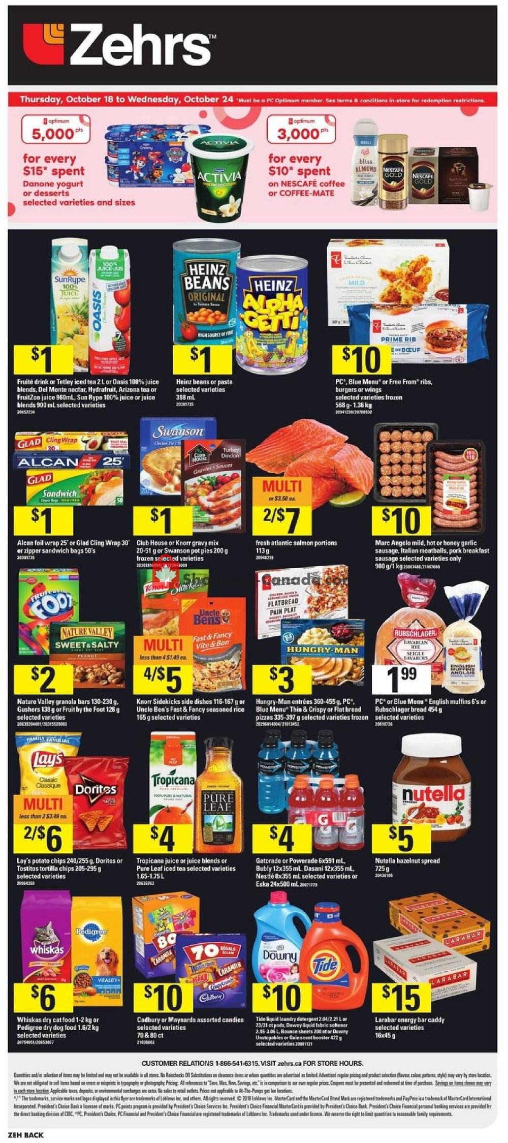 Zehrs flyer from Thursday October 18, 2018 to Wednesday October 24, 2018 - page 17