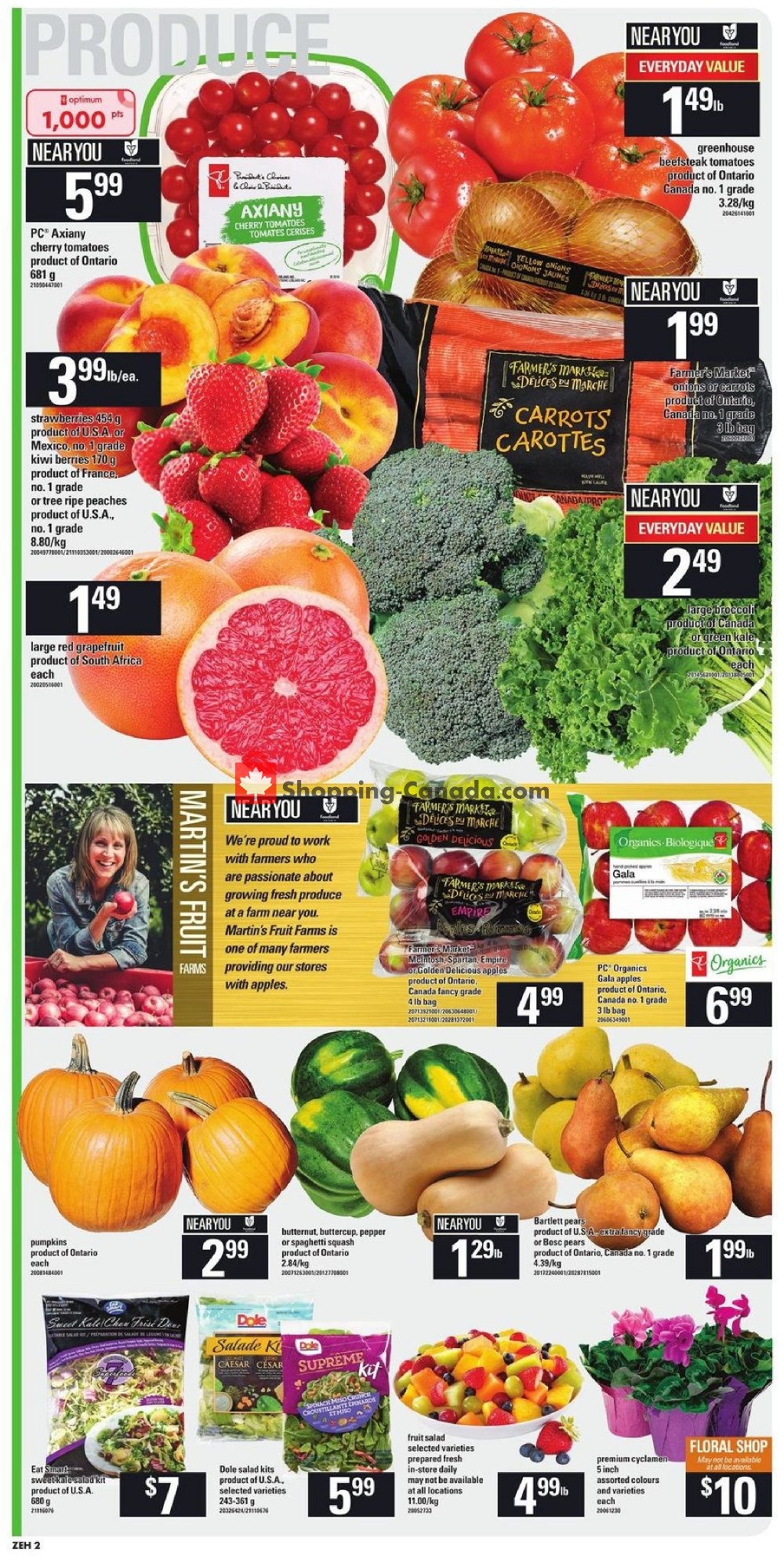 Zehrs flyer from Thursday October 18, 2018 to Wednesday October 24, 2018 - page 2