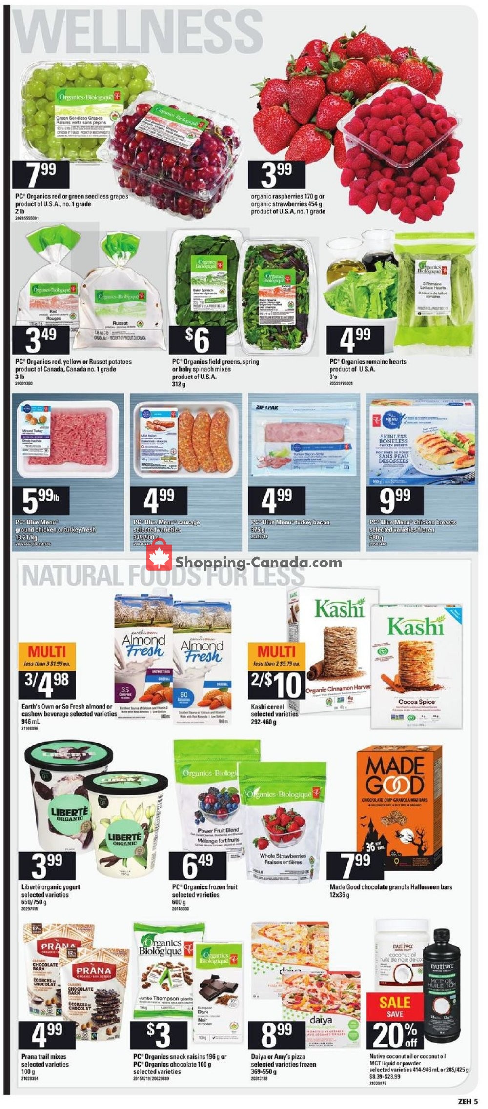 Zehrs flyer from Thursday October 18, 2018 to Wednesday October 24, 2018 - page 5