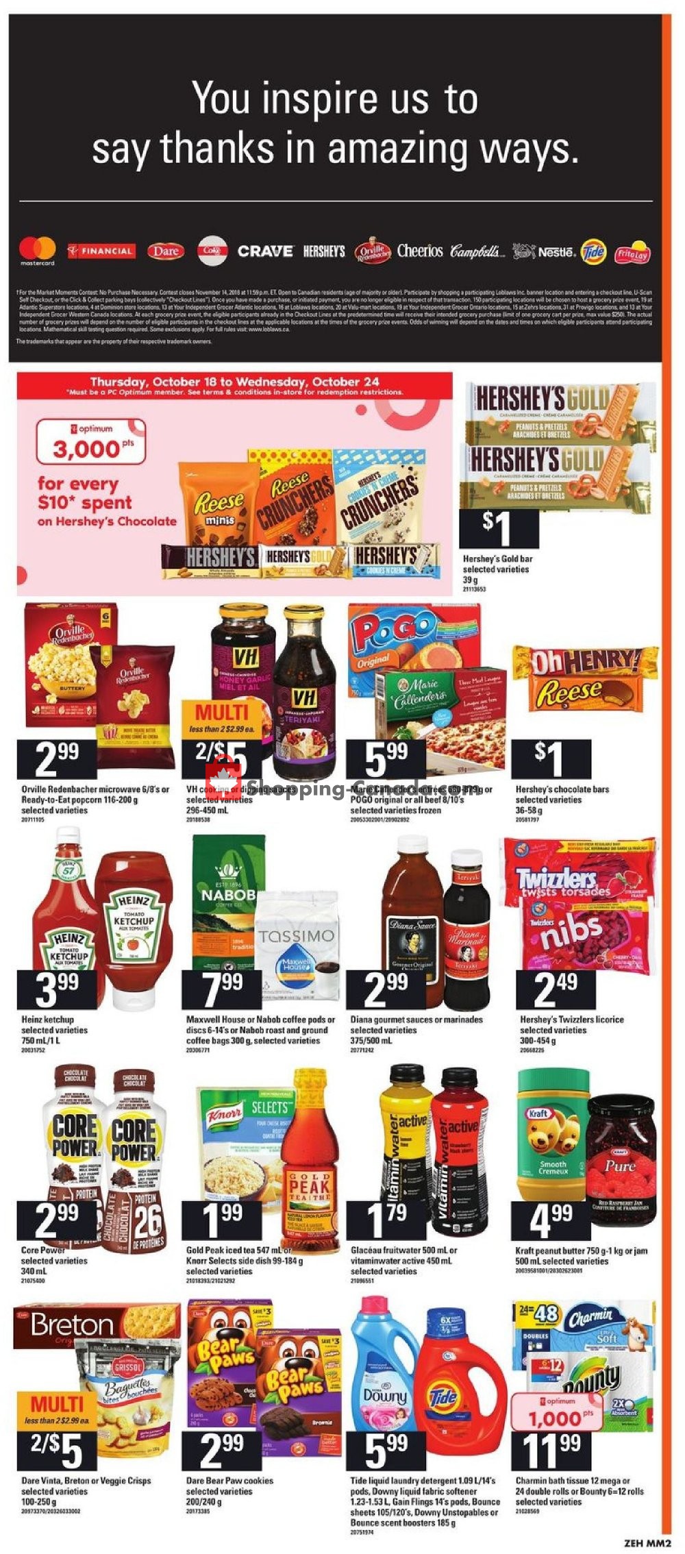 Zehrs flyer from Thursday October 18, 2018 to Wednesday October 24, 2018 - page 9