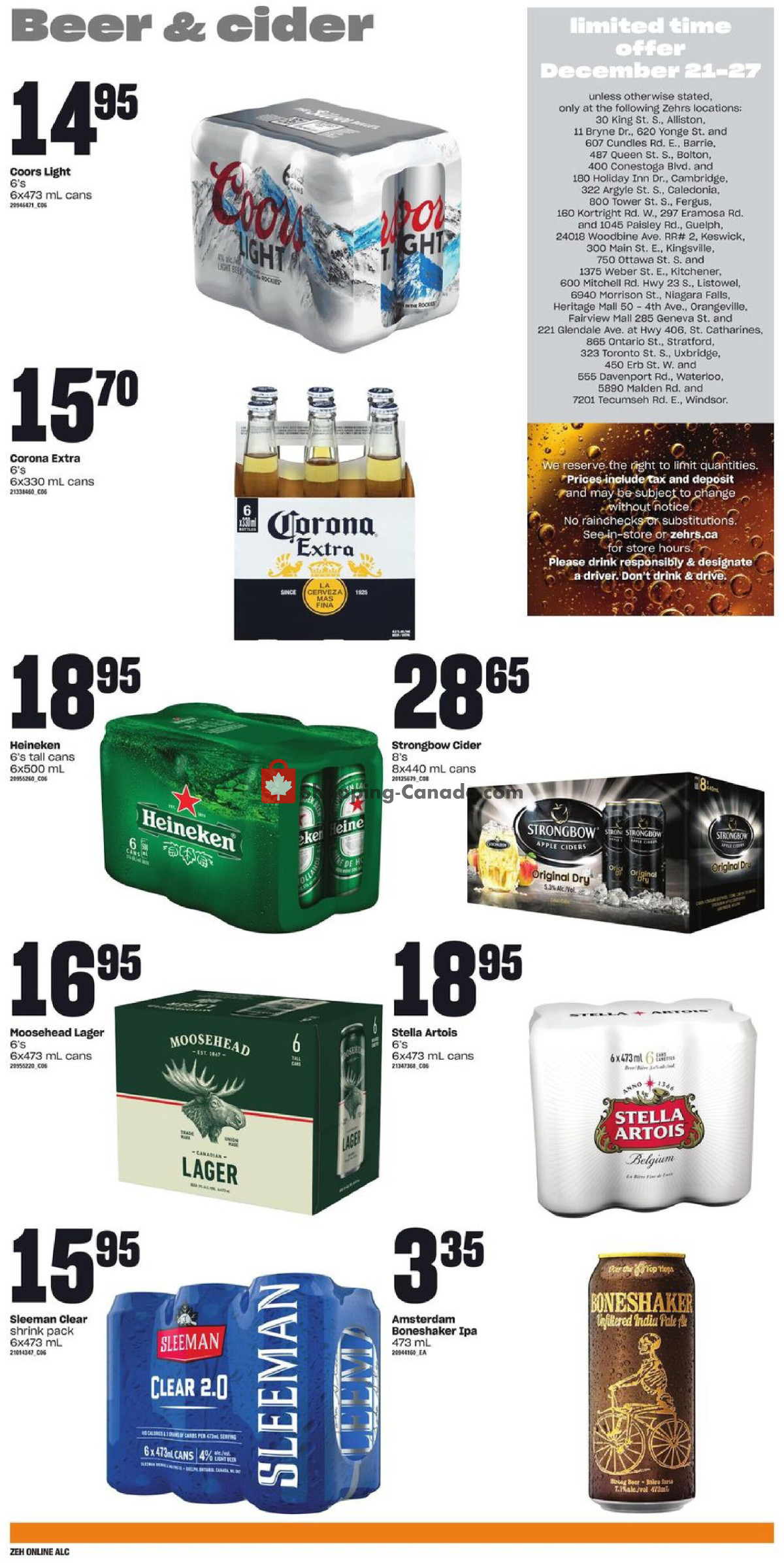 Zehrs flyer from Thursday December 21, 2023 to Wednesday December 27, 2023 - page 15