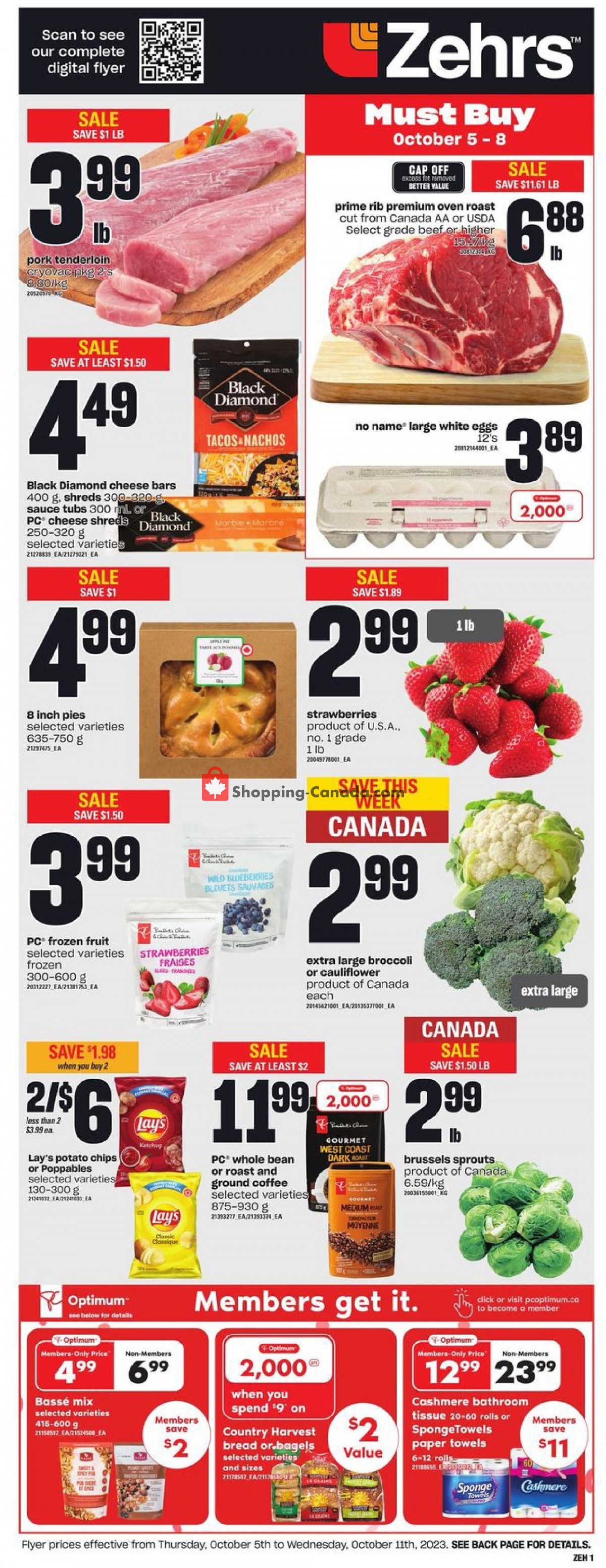 Zehrs flyer from Thursday October 5, 2023 to Wednesday October 11, 2023 - page 4