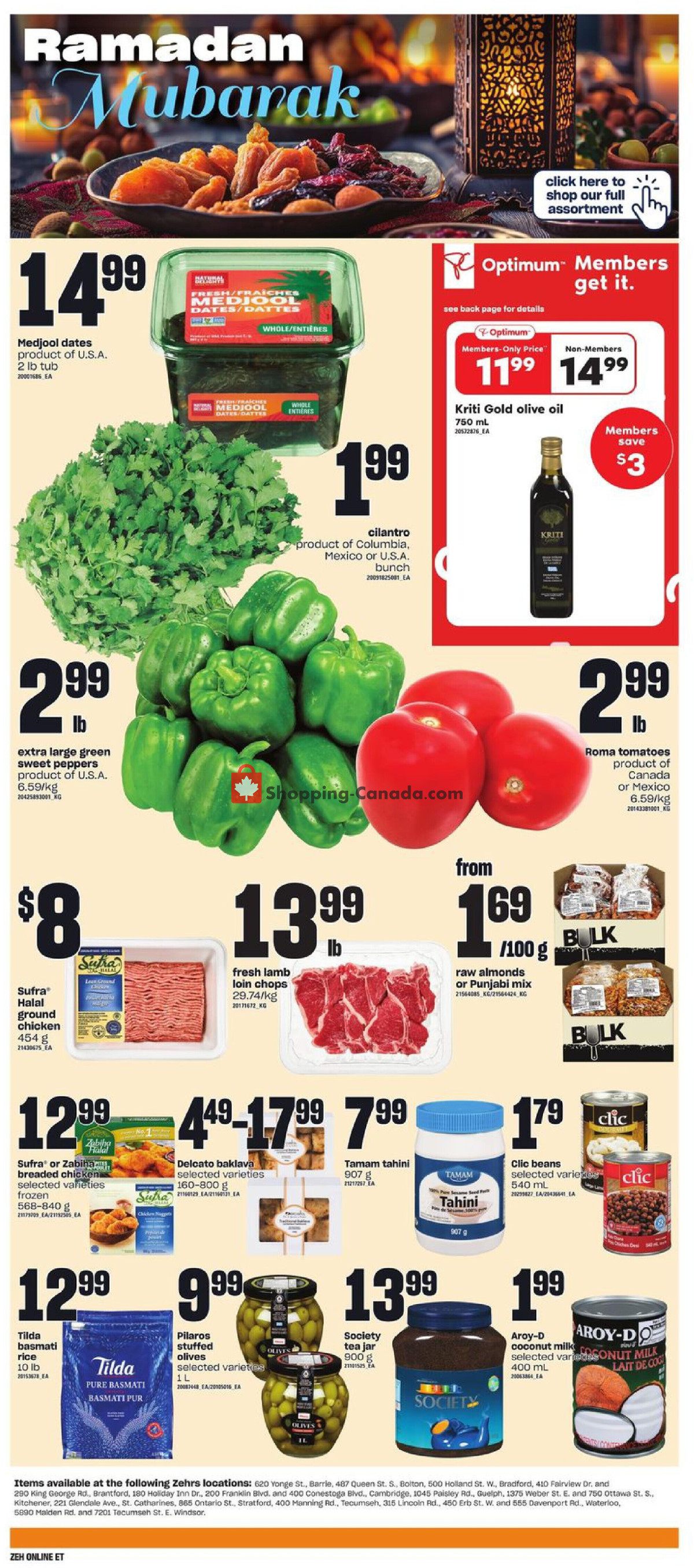 Zehrs flyer from Thursday February 29, 2024 to Wednesday March 6, 2024 - page 13