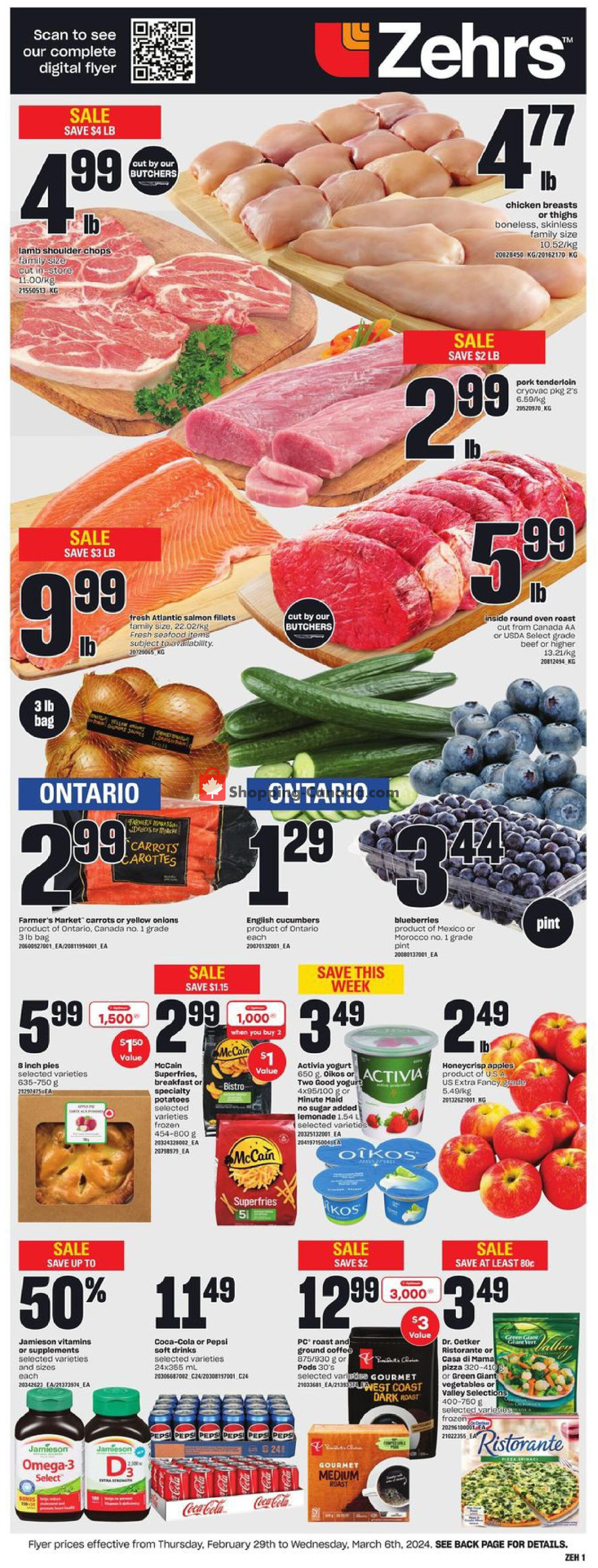 Zehrs flyer from Thursday February 29, 2024 to Wednesday March 6, 2024 - page 4