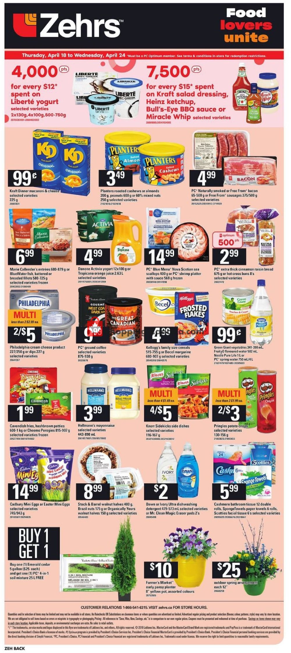 Zehrs flyer from Thursday April 18, 2019 to Wednesday April 24, 2019 - page 17
