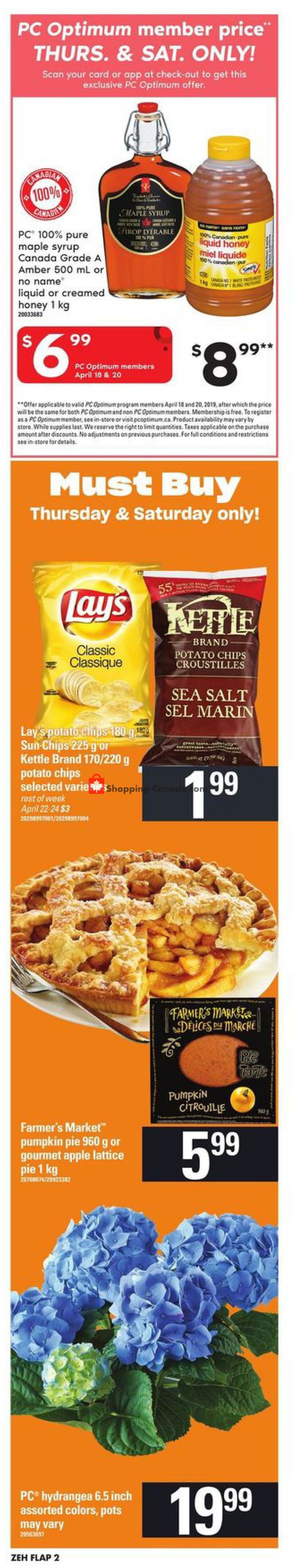Zehrs flyer from Thursday April 18, 2019 to Wednesday April 24, 2019 - page 2