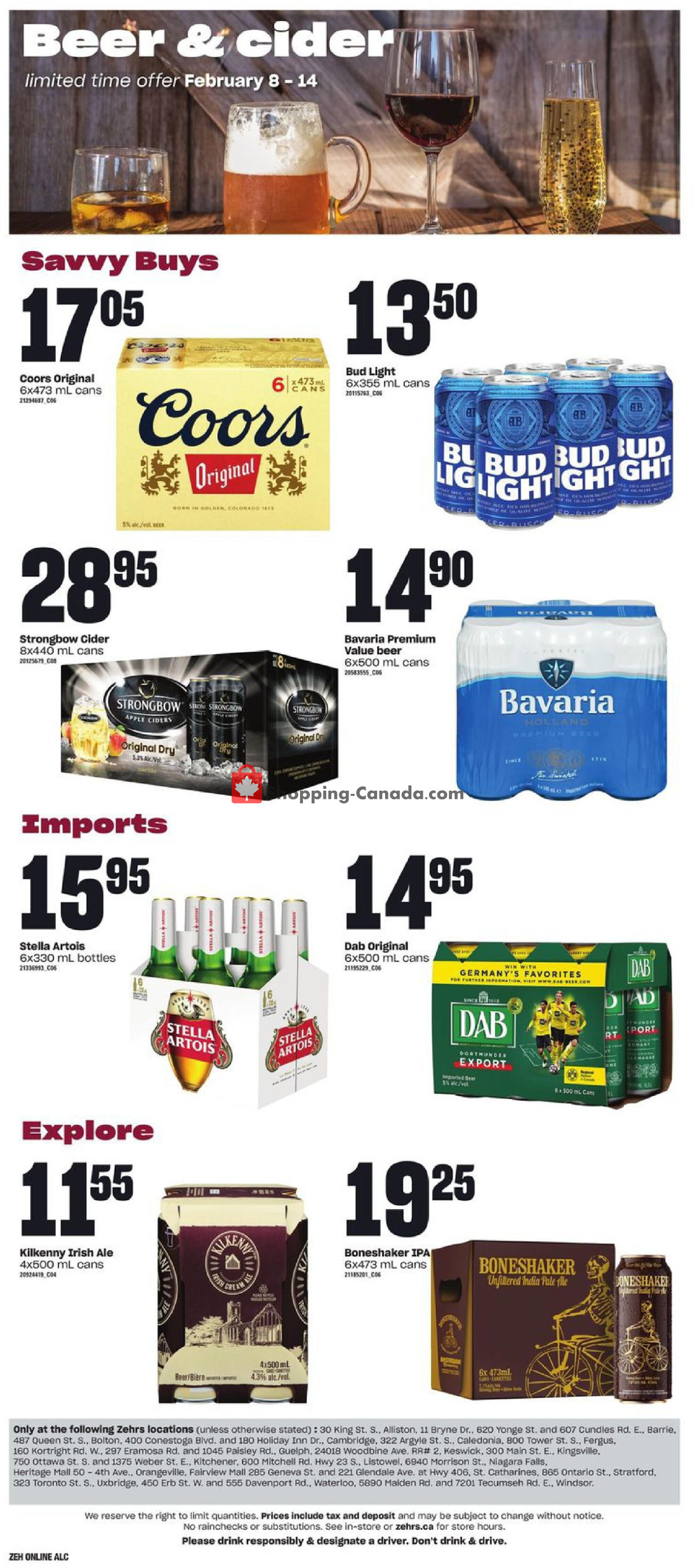 Zehrs flyer from Thursday February 8, 2024 to Wednesday February 14, 2024 - page 14