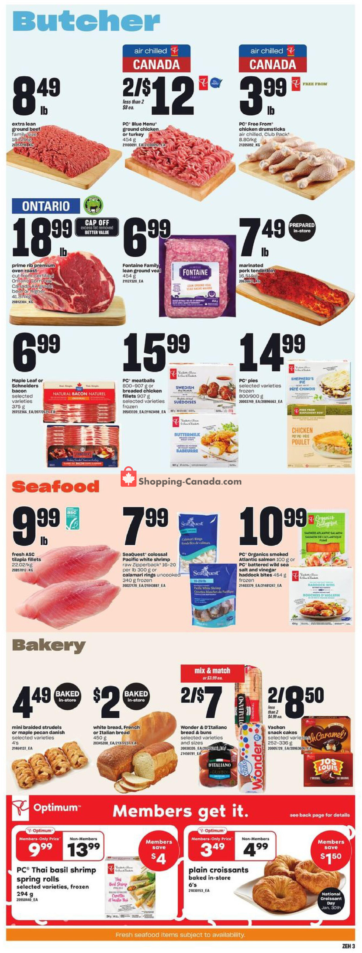 Zehrs flyer from Thursday January 25, 2024 to Wednesday January 31, 2024 - page 7